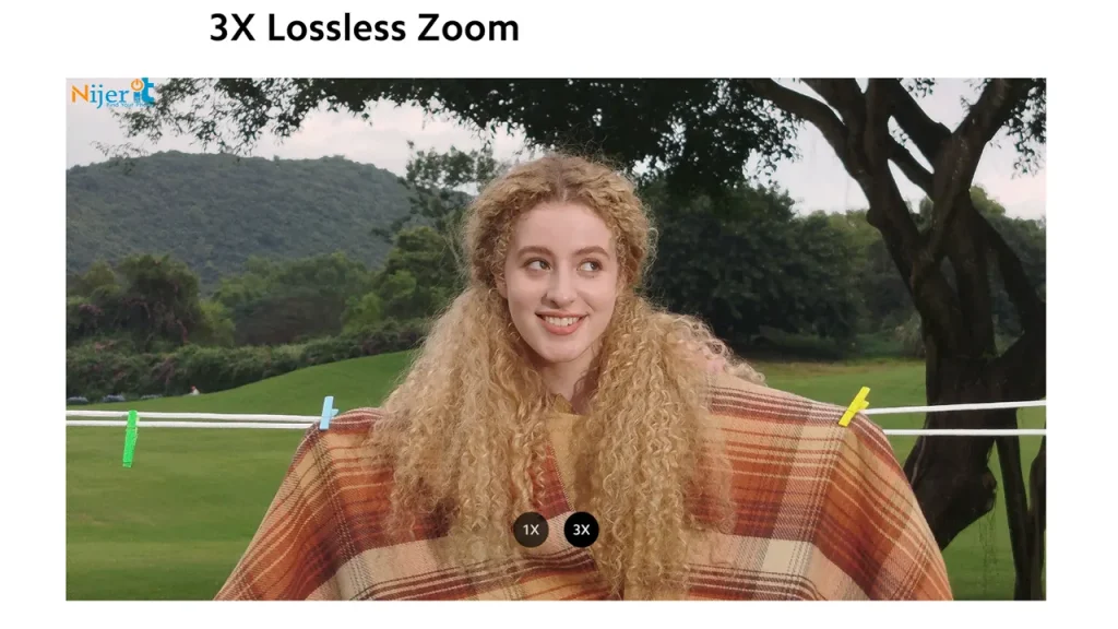3X Lossless Zoom
